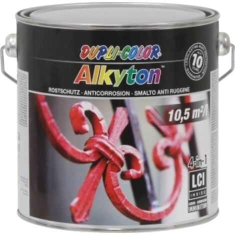 DUPLI-COLOR - Pot de peinture 2500 ml - 11850 - Noir brillant - Ce produit de marque DUPLI-COLOR est neuf.
