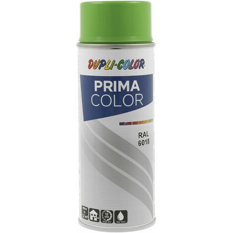 Dupli Color Prima Lackspray, Sprühlack 400ml, gelbgrün glänzend RAL 6018