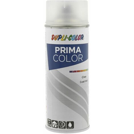 Dupli Color Prima Lackspray, Sprühlack 400ml, Klarlack matt