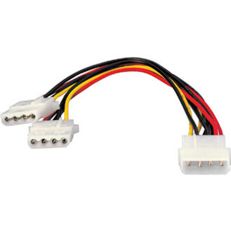 DUPLICADOR CABLE IDE ALIMENTACION ATX  EQUIP CONECTOR MOLEX 5.25 X2   112030