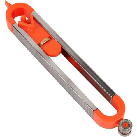Duplicador de contornos bloqueable ZVD, calibre de contorno preciso para medidas de madera irregulares