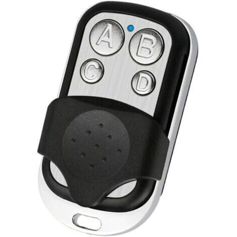 Duplicateur de clé de clonage à 4 canaux, télécommande sans fil 433 MHz, copie de code métallique pour gadgets, portail de voiture, garage