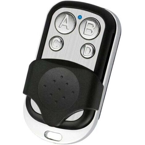Duplicateur de clé de clonage à 4 canaux, télécommande sans fil 433 MHz, copie de code métallique pour gadgets, portail de voiture, garage