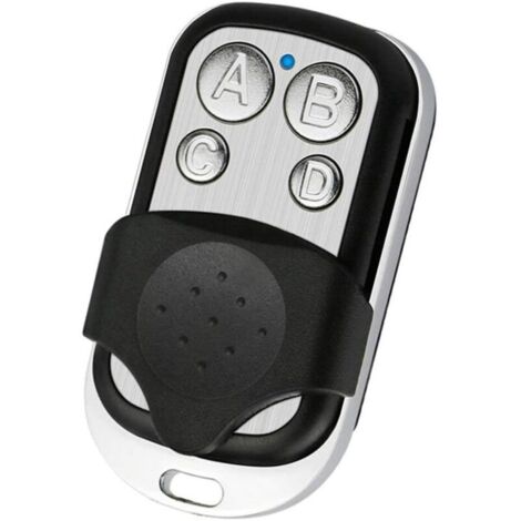 Duplicateur de clé de clonage à 4 canaux, télécommande sans fil 433 MHz, copie de code métallique pour gadgets, portail de voiture, garage