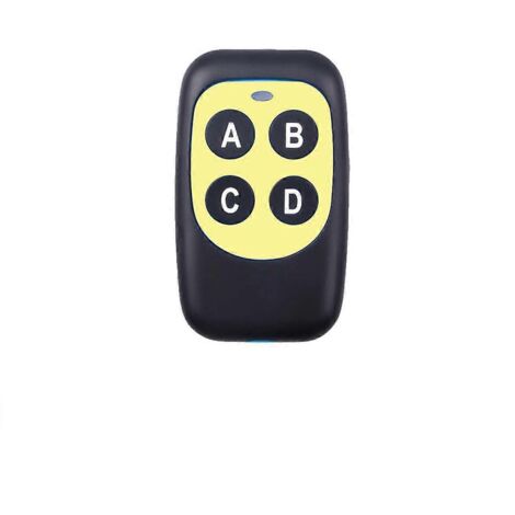Duplicateur de télécommande 250-868 MHz pour ouvre-porte de garage jaune