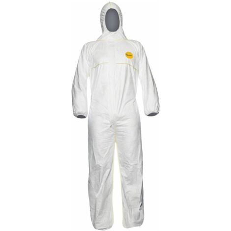 Dupont Einweganzug Tyvek 200 EasySafe Typ 5/6 Gr. L weiß