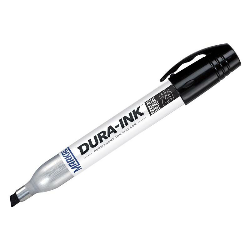 Markal - MRK-96237 dura-ink® 25 Ink Felt Tip Marker Black (Card 2) MKL96237