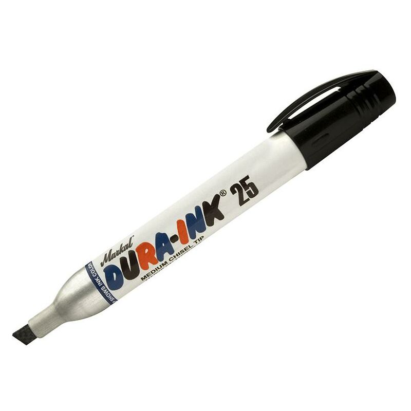 Markal - MRK-96237 dura-ink® 25 Ink Felt Tip Marker Black (Card 2) MKL96237