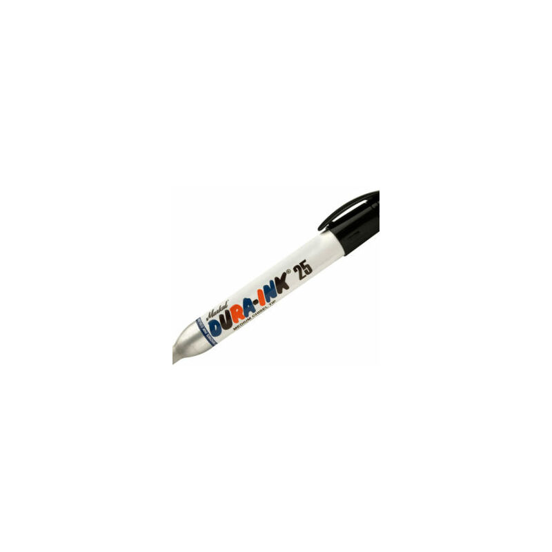 Dura-ink® 25 Ink Felt Tip Marker Black (Card of 2)