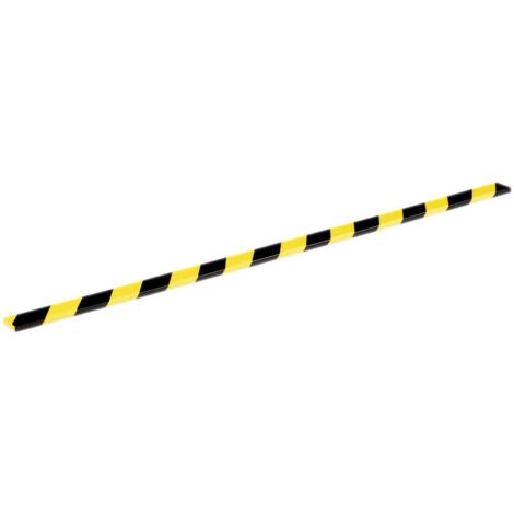 Durable 1107130 Profilo di protezione Nero, Giallo (L x L x A) 1000 x 40 x 10 mm