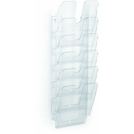 Durable 1700008401 Flexiplus Portadepliant da Parete