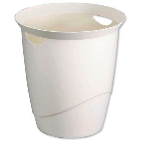 Durable 1701710010 Corbeille à papier blanche 16 litres
