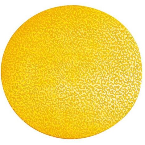 Durable 170404 - Segnaletica da Pavimento Forma a Punto, Confezione da 10 Pezzi, Giallo