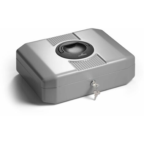 DURABLE 178157 - €uroboxx, cassetta portavalori, 352x120x225 mm (LxHxP), antracite/grigio