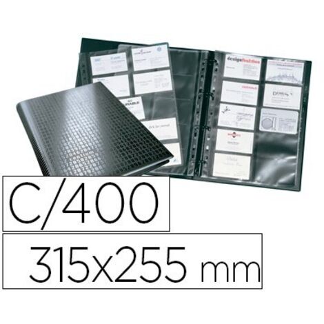 Durable 2409-01 carpeta de cartón A4 Negro