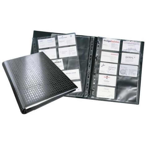 Durable 2409-01 raccoglitore ad anelli A4 Nero