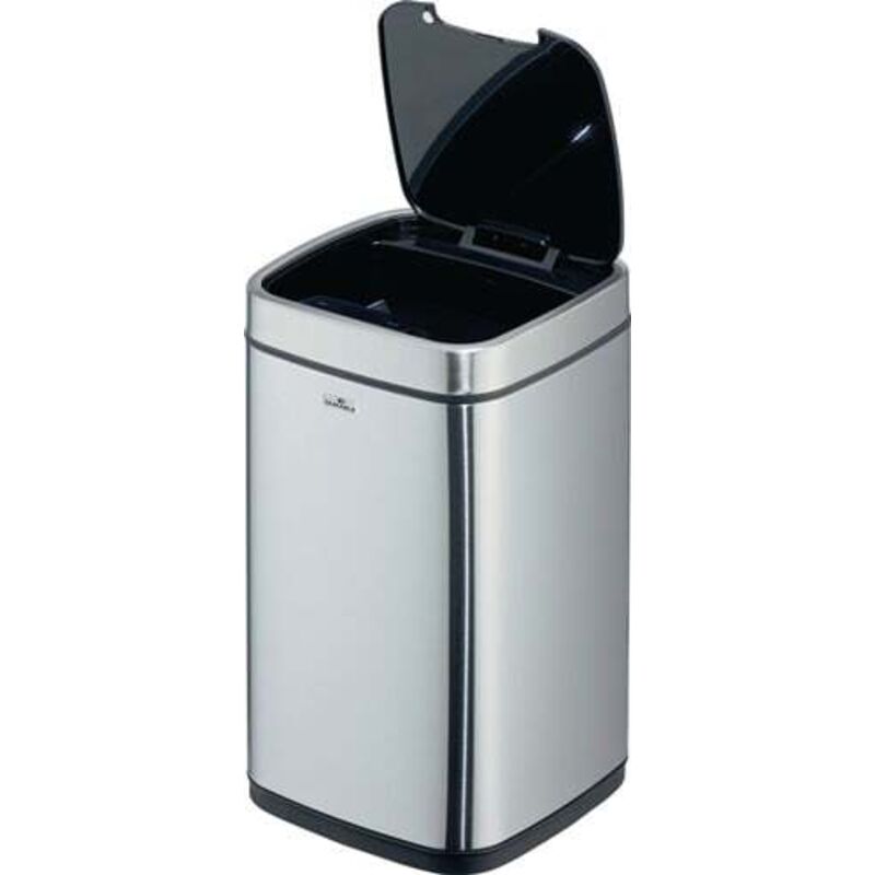 Durable - Abfallsammler no touch 12L 12l H430mm VA/Ku.metallic silber - 342123