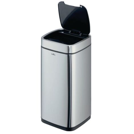 durable 342223 poubelle acier inoxydable argent 21 litres