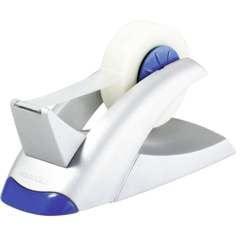 Dérouleur de table vegas argent largeur du rouleau (max.): 19 mm avec rouleau de film adhésif 33 m x 19 mm - Durable