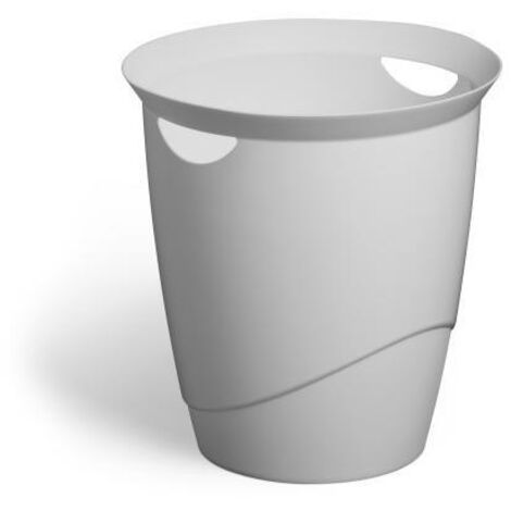 Durable 776010 cestino per rifiuti Rotondo Plastica Grigio
