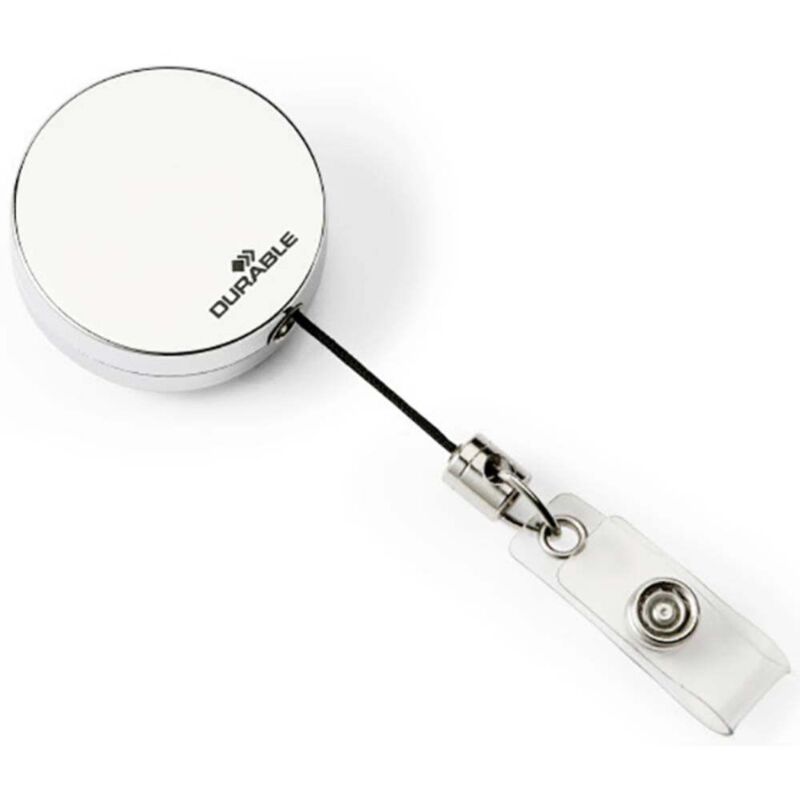 Durable - 822523 Chiocciola Yo-Yo per portabadge clip 10 pz.