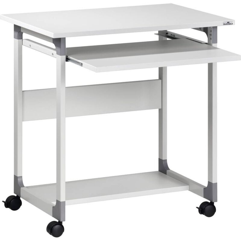 Durable - Chariot pour ordinateur 379610 Plage d'altitude: 550 à 630 mm (l x p) 750 mm x 534 mm gris à roulettes, réglabl Durable - Chariot pour ordinateur 379610 Plage d'altitude: 550 à 630 mm (l x p) 750 mm x 534 mm gris à roulettes, réglabl