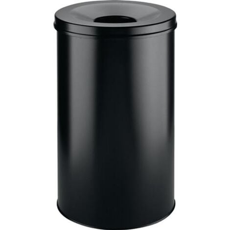 Abfallbehälter H662xØ375mm 60l schwarz DURABLE
