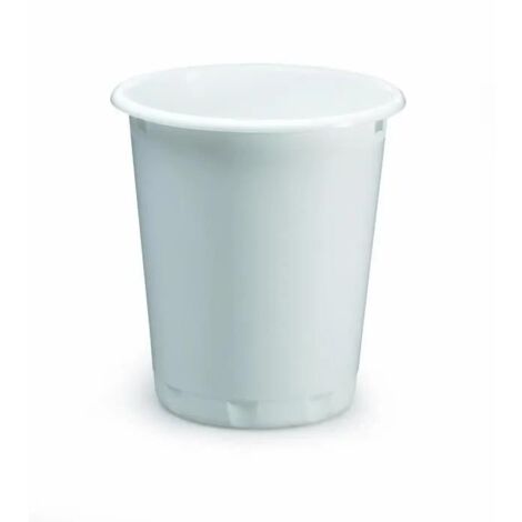 Durable Basic Corbeille à Papier Blanc 13 Litres