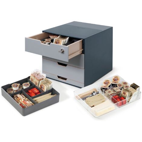 DURABLE  Cassettiera COFFEE POINT BOX  alt x largh x prof 292 x