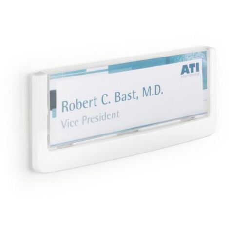 Durable Click Sign Plaque de porte 149 x 52,5 mm Blanc
