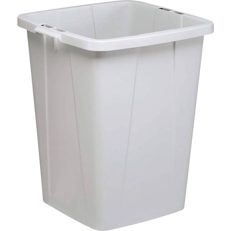 Durabin Eco 90 1800505050 Poubelle 90 l plastique (l x h x p) 520 x 610 x 490 mm gris 1 pc(s) - Durable