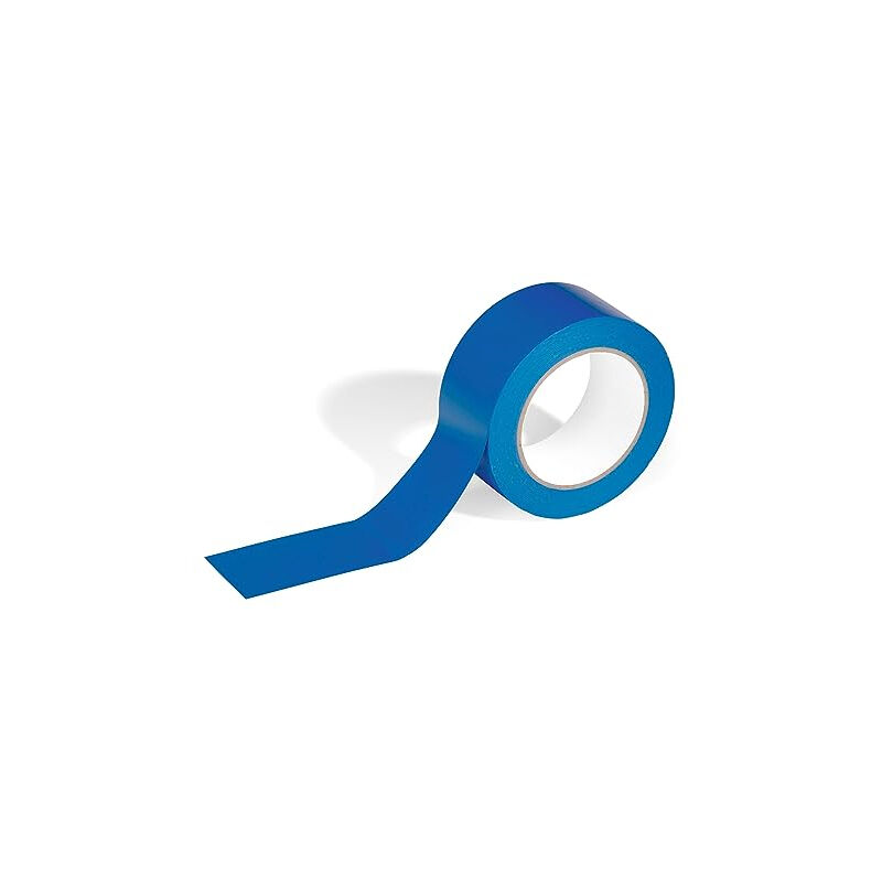 Duraline basic 50/016 ruban de marquage pour objets et surfaces bleu 50 mm x 33 m 104406 - Durable