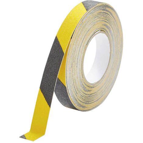 Durable DURALINE GRIP 1081130 Bande antidérapante noir, jaune (L x l) 15 m x 25 mm 1 pc(s) X955102