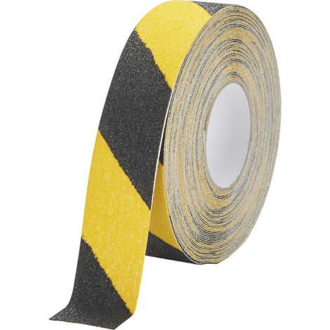 Durable Duraline ruban adhésif anti-dérapant noir jaune 50mm
