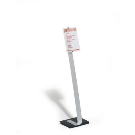 DURABLE  Espositore da pavimento CRYSTAL SIGN  per formato UNI