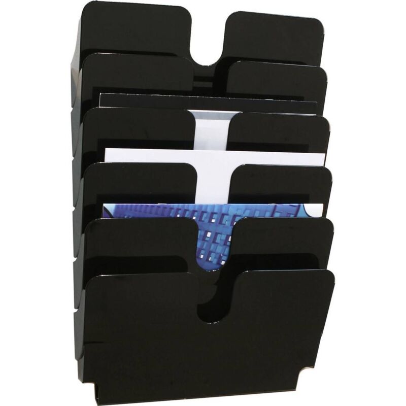 Durable - flexiplus 6 A4 quer 1700014061 Porte-brochures noir, transparent din A4 horizontal Nombre de compartiments 6 1 Durable - flexiplus 6 A4 quer 1700014061 Porte-brochures noir, transparent din A4 horizontal Nombre de compartiments 6 1