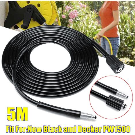 main image of "Durable High Power 5M 16Mpa Pressure Washer Hose Washing Tube For New Black And Decker Pw1500"