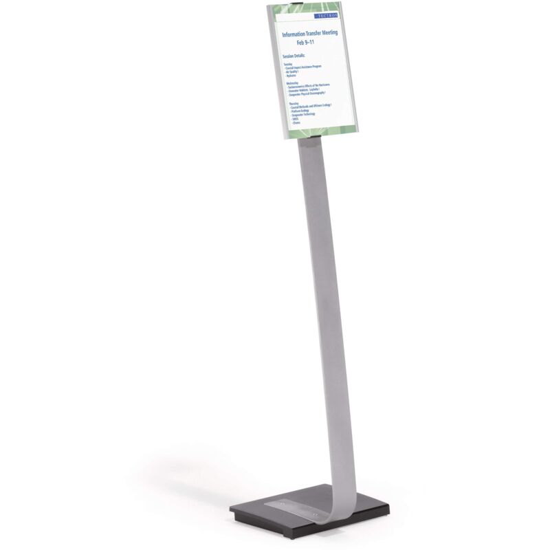 Durable Info Sign Floor Stand A4