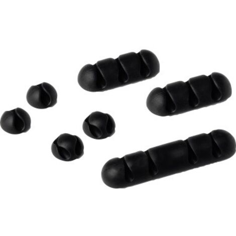 DURABLE Kabelclip CAVOLINE CLIP MIX 7x graphit (504137)