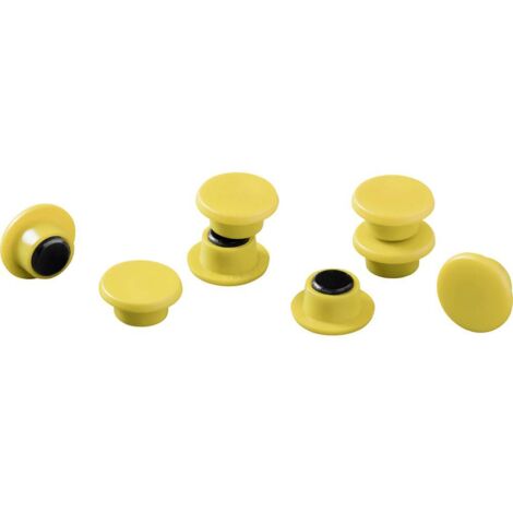 Durable Magnete 475104 (Ø) 15 mm tondo Giallo 1 KIT 475104