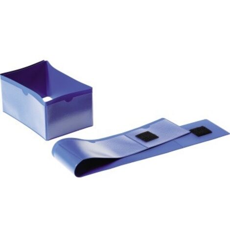DURABLE Palettenbanderole DURABLE 59,6 x 7,5 x 0,8 cm (B x H x T) dunkelblau 50 St./Pack.