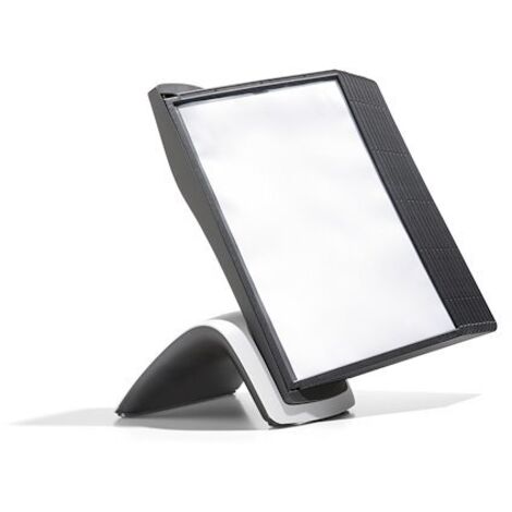 Durable Présentoir pour panneau transparent SHERPA STYLE TABLE 10 - 5855 noir DIN A4 Nombre de pochettes transparentes