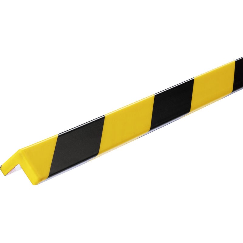 1101130 Protection d'angle noir, jaune (l x l x h) 1000 x 26 x 26 mm - Durable