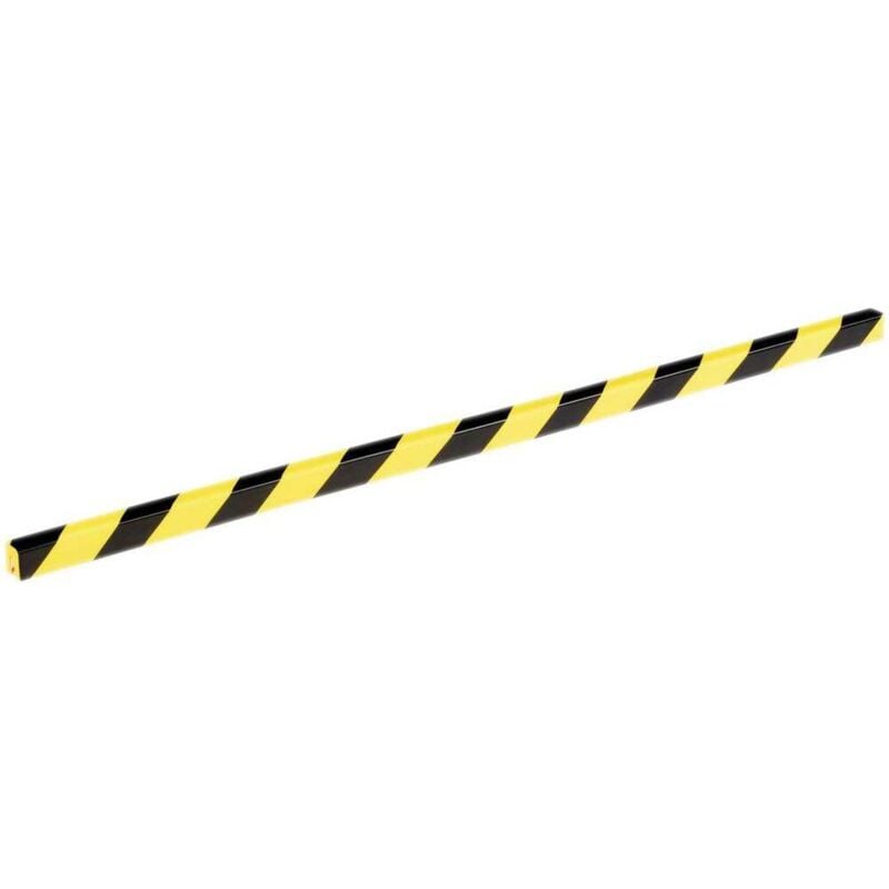 1127130 Protection des arêtes noir, jaune (l x l x h) 1000 x 25 x 30 mm - Durable