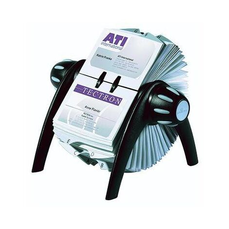 DURABLE Rollkartei DURABLE VISIFIX® FLIP VEGAS 104 x 72 mm (B x H) Kunststoff schwarz
