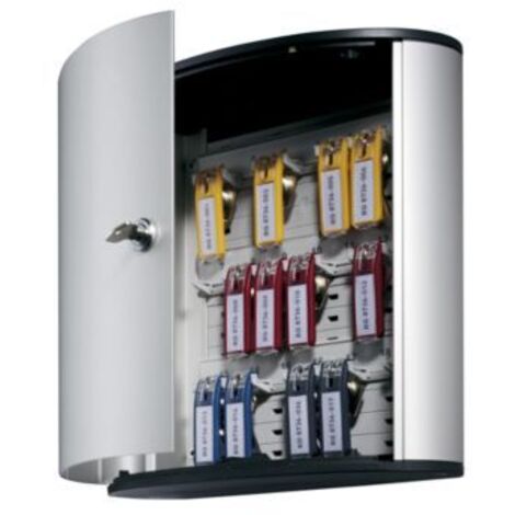 DURABLE Schlüsselkasten KEY BOX 18 195123 metallic silber