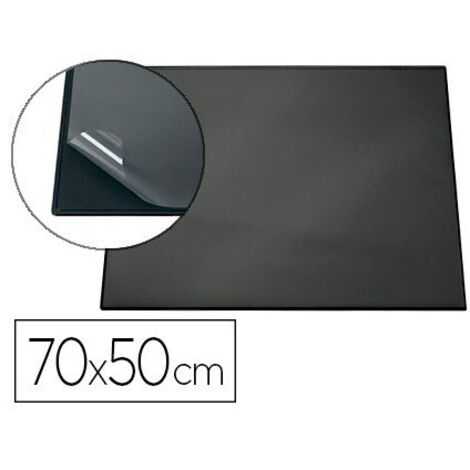 DURABLE Schreibtischunterlage transp Overlay 65x52cm schw (720301)