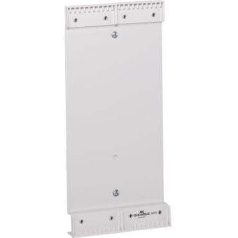DURABLE Sichttafelwandhalter DURABLE DIN A4 Stahlblech pulverbeschichtet