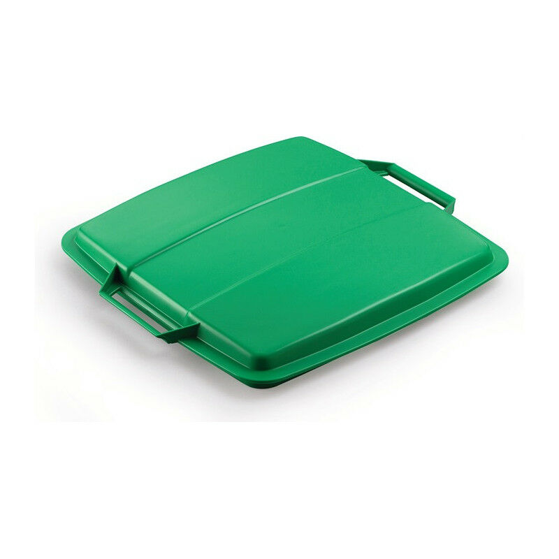 

Tapa PP verde L507xF470mm para papelera 90l, apto para alimentos DURADERO