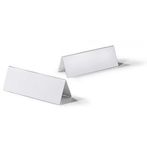 DURABLE  Targhetta per nome da tavolo in acrilico  alt x largh